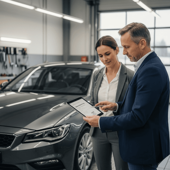 Reparaturbestätigung